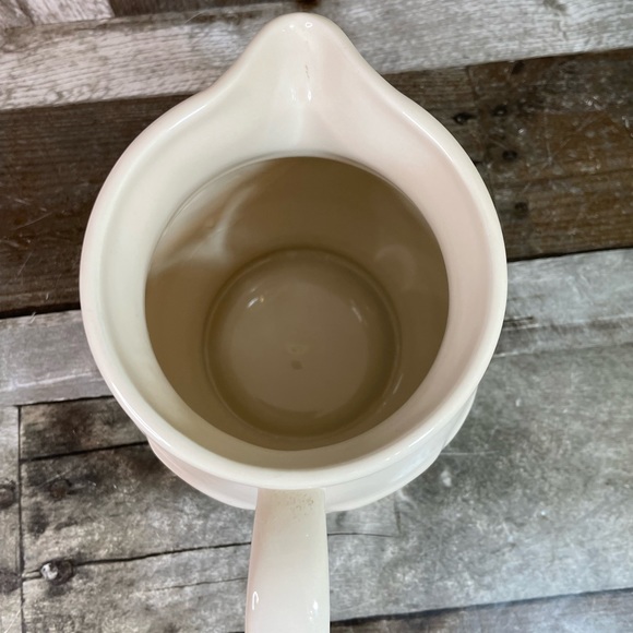 Longaberger Woven Tradition Classic Blue Pottery Small Pitcher East Liverpool OH - Picture 5 of 7